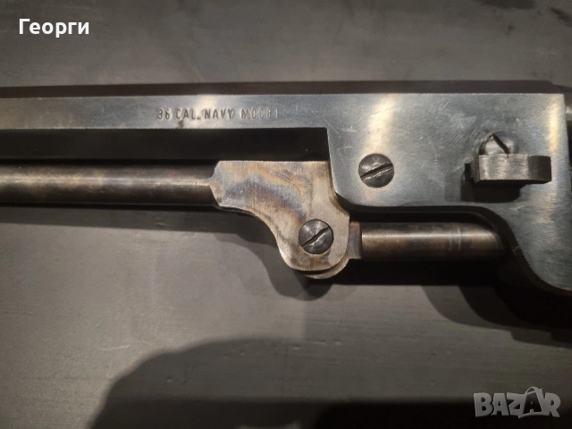 Револвер Колт Нави 1851г., снимка 9 - Антикварни и старинни предмети - 53787779