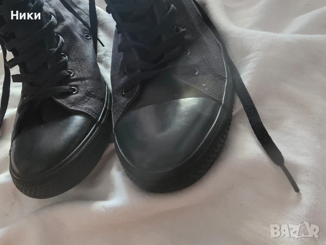 Мъжки черни кецове, снимка 3 - Кецове - 51305128