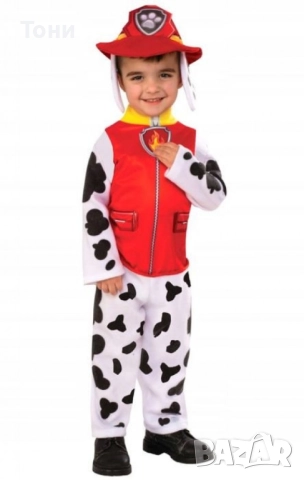 Костюм на Маршал от Пес Патрул – Готови за смели приключенияг, снимка 2 - Други - 48856388