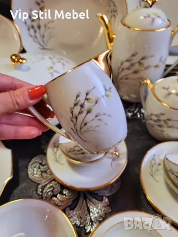 Френски сервиз за хранене и кафеLIMOGES , снимка 11 - Сервизи - 47603012