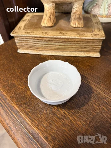 Порцеланова колекционерска купичка на Meissen. №8246, снимка 5 - Антикварни и старинни предмети - 56099527