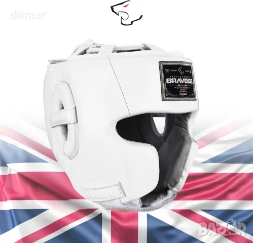 BRAVOSE Elite 2.0 Boxing Headguard Професионална шапка за бокс, тренировки, спаринг и бойни изкуства, снимка 6 - Бокс - 49403730