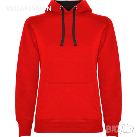 Нов дамски суичър с джоб тип кенгуру, снимка 6 - Суичъри - 44042060