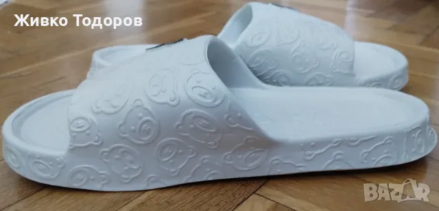 Дамски неплъзгащи се,меки,свръхлеки чехли (НОВИ)/чехли 100% полиестер, снимка 4 - Чехли - 46964337