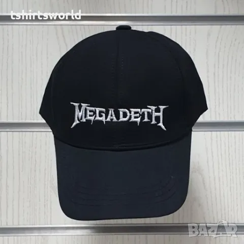 Нова шапка с козирка на музикалната група Megadeth (Мегадет)