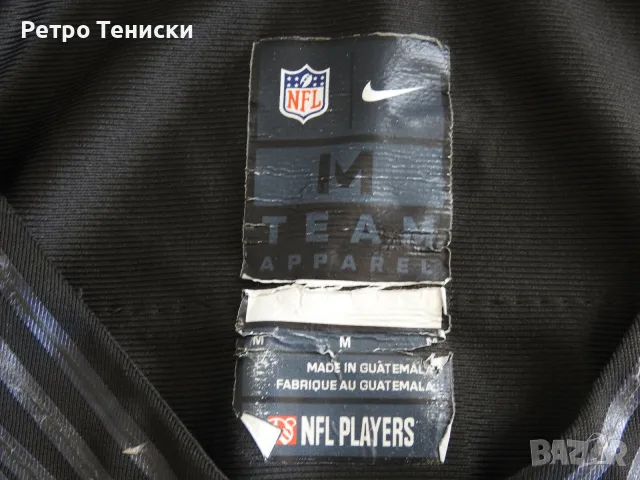 Тениска Philadelphia Eagles (Carson Wentz #11) Nike — Мъже размер M Черно, снимка 9 - Други спортове - 56312802