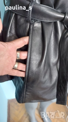 Два различни броя / Марково дамско яке от естествена кожа , снимка 18 - Якета - 51959920