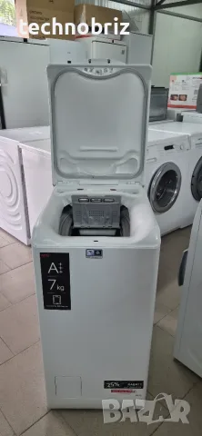 Немска инверторна пералня с горно зареждане AEG ProSense - ГАРАНЦИЯ, снимка 7 - Перални - 55836860