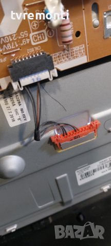 POWER BOARD,BN44-00807F, L55S6R_MHS for Samsung UE49MU6100 49inc DISPLAY CY-GM049HGLV1H, снимка 3 - Части и Платки - 41356826