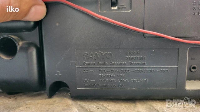 SANYO M 901SR, снимка 5 - Радиокасетофони, транзистори - 50670911