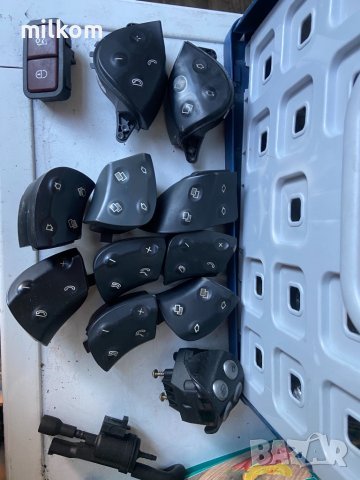 Мерцедес копчета интериор ц класа е класа и други модул бутони волан, снимка 1