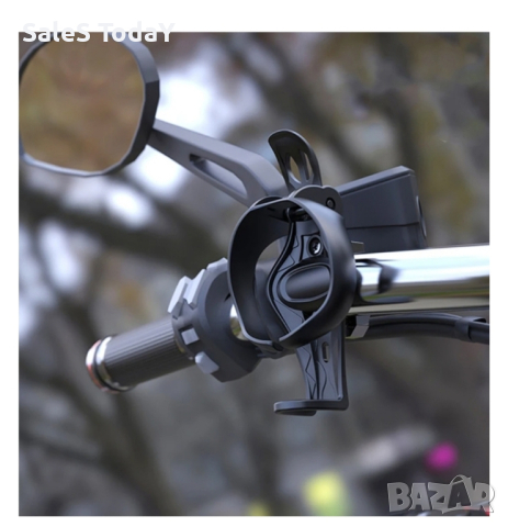 Стойка за бутилка, поставка за шише за вело кормило