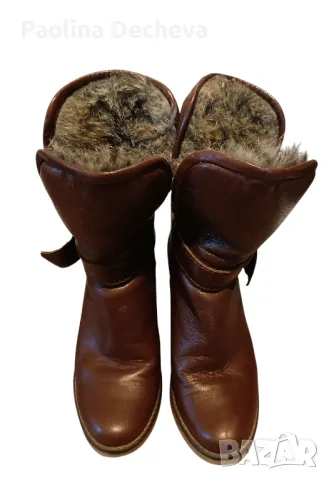 Ботуши естествена кожа , снимка 5 - Дамски боти - 47073950