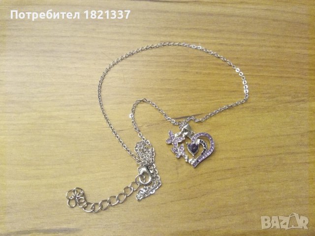 колие с кристали , снимка 3 - Колиета, медальони, синджири - 42666436