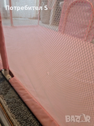 Голяма детска кошара за игра с баскетболен кош (130х190 см), снимка 7 - Кошарки - 53676269