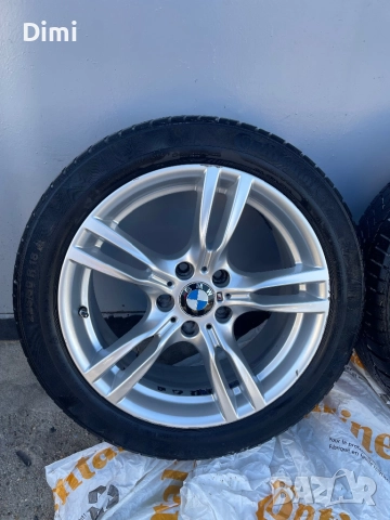 BMW ‘18’ лети джанти БМВ-Зимни гуми,Сензори*ДОСТАВКА* F30,31, 3-та,4-та серия style 400M, снимка 7 - Гуми и джанти - 52227078