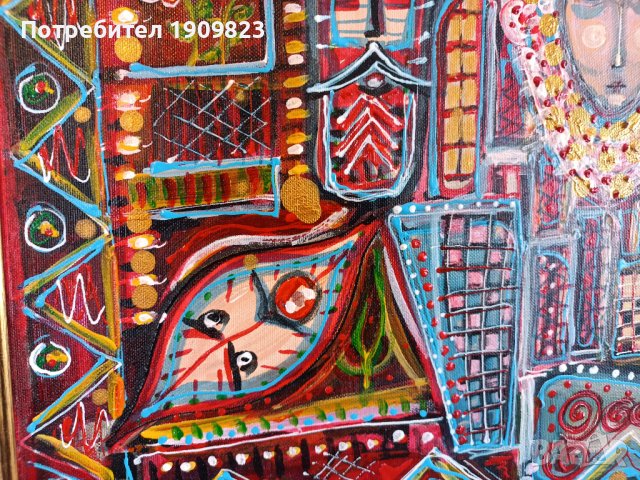 Маслена картина, снимка 5 - Картини - 41350763