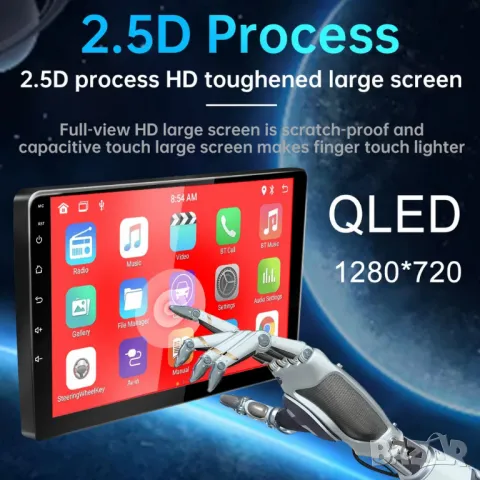 Honda CR-V_2 2001-2006 9” 2-DIN с Android 12, 4G/LTE, 2/32GB, QLED , снимка 7 - Аксесоари и консумативи - 48118305