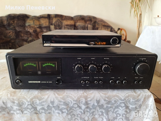 UNIVERSUM HI FI SISTEM 6000 V2383.STEREO AMPLIFIER.MADE IN JAPAN FOR QELLE W.GERMANY.