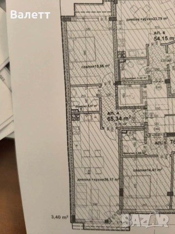 Продавам двустаен апартамент , снимка 15 - Апартаменти - 53033274