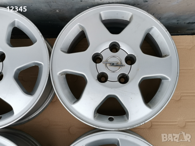 15’’ 5x110 originalni za opel 15” 5х110 оригинални за опел -№505, снимка 9 - Гуми и джанти - 44614115