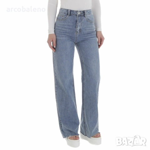 Дамски дънки с висока талия , снимка 9 - Дънки - 52152896