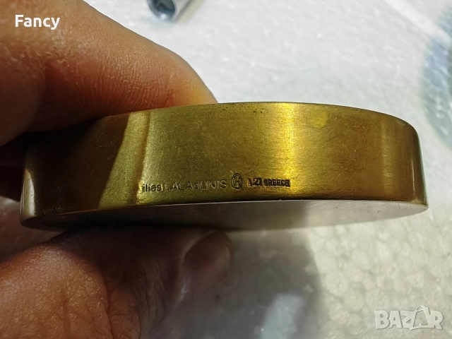 Преспапие от дизайнерът Илиас Лалаунис, снимка 5 - Антикварни и старинни предмети - 52080341