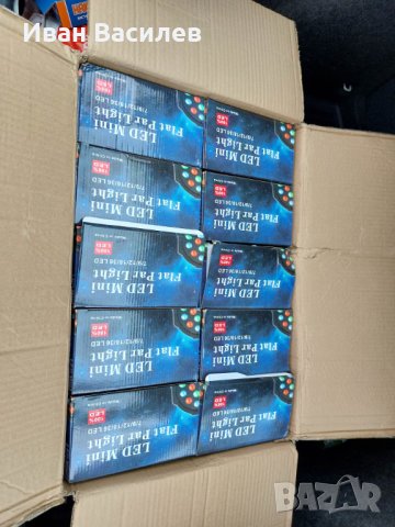 продавам 9 LED MINI FLAT PAR LIGHT 100 % LED  Черен Петък, снимка 5 - Тонколони - 41353355