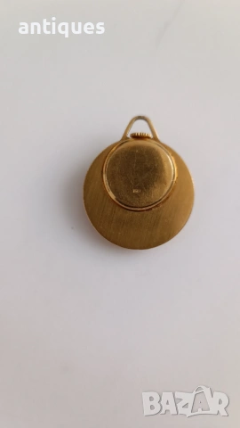 Позлатен дамски часовник - колие - SLAVA - 17 jewels - №3, снимка 6 - Антикварни и старинни предмети - 53731417