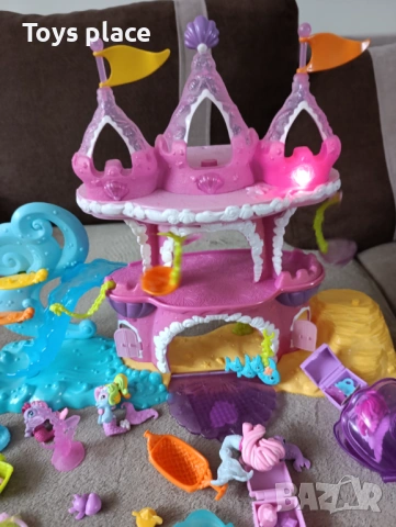 Голям оригинален Замъкът на русалките My Little Pony, снимка 15 - Фигурки - 53458559