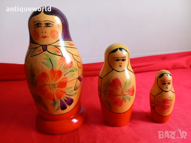 1961г. Матрьошка ,Матрьошки СССР 3в1