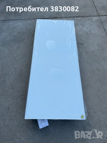 Инфрачервен отоплителен панел за стая бял 1500х600 1000W, снимка 4 - Отоплителни печки - 53784813