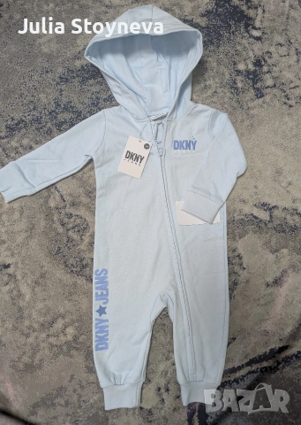 Оригинален ромпър на DKNY,рр 3-6м