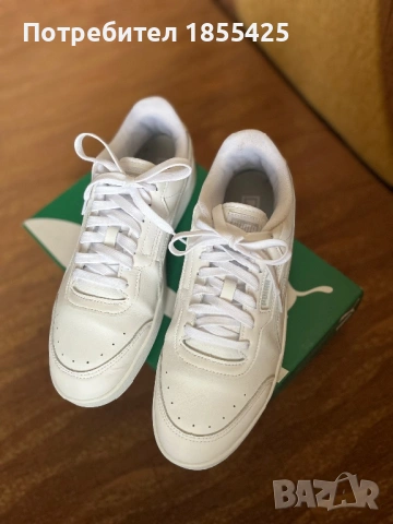 Оригинални обувки Puma с естествена кожа, снимка 2 - Ежедневни обувки - 53244614