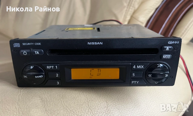 OE CD ресийвър за NISSAN, снимка 2 - Ресийвъри, усилватели, смесителни пултове - 53462358