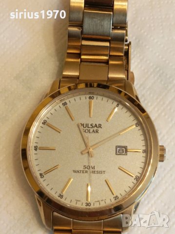 pulsar solar water resist 50 м, снимка 2 - Мъжки - 41791329