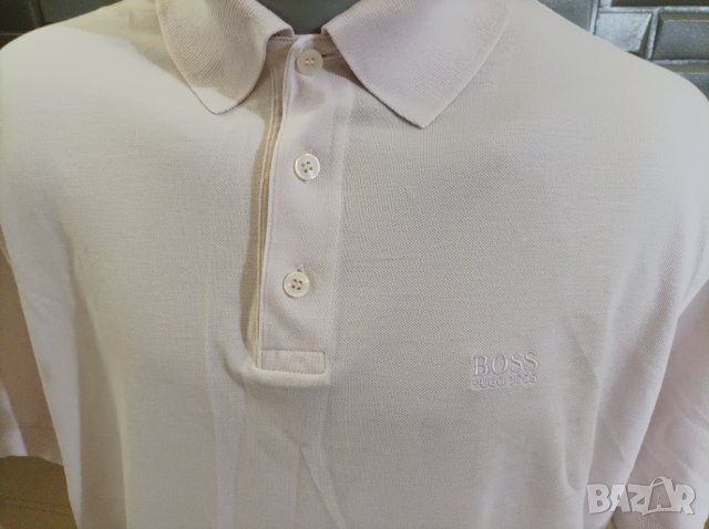 Hugo Boss  тениска  2  XL original  голям размер - champagne color , снимка 2 - Тениски - 41681474