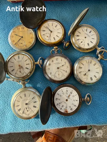 Стари швейцарски часовници omega longines , снимка 7 - Джобни - 56025743