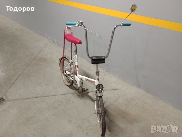 Ретро, винтидж chopper чопър сгъваем австрийски велосипед колело оригиналът на Балканчето , снимка 3 - Велосипеди - 39646320