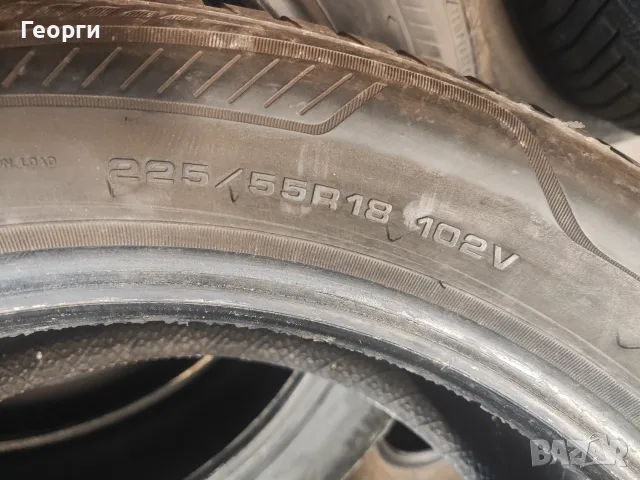 2бр.всесезонни гуми 225/55/18 Goodyear, снимка 4 - Гуми и джанти - 56153150