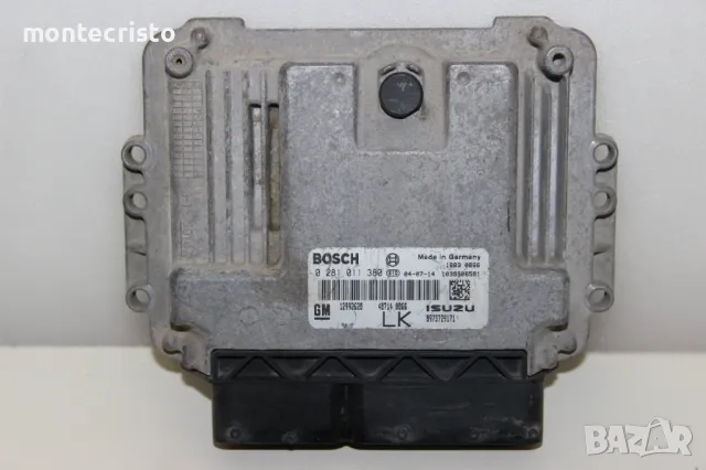 Моторен компютър ECU Opel Astra H (2003-2010г.) 0281011380 / 0 281 011 380 / 8973729171, снимка 1 - Части - 48151568