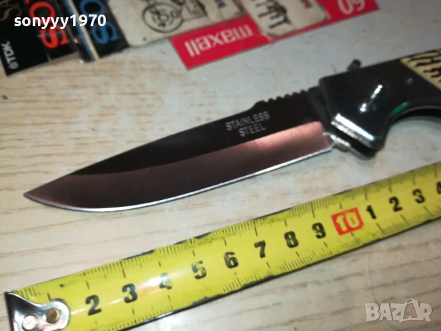 ДЖОБНА НОЖКА-АВТОМАТИЧНА 1807251318, снимка 6 - Ножове - 51062257