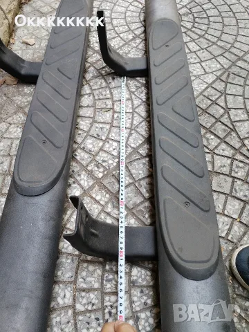 ЧИСТО НОВИ оригинални степенки (прагове) за Nissan Navara D40 (Double Cab) / Pathfinder R51, снимка 5 - Части - 55952659