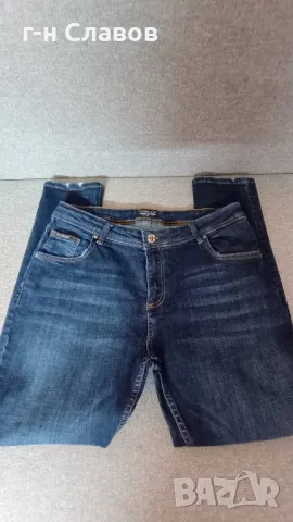 Висок клас Дамски дънки тъмен Denim - original , снимка 4 - Дънки - 48387361