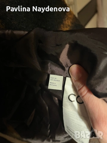 Луксозно палто Cos, снимка 9 - Палта, манта - 53489373