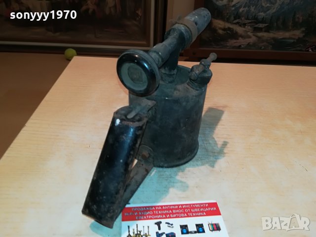 стара бензинова лампа от франция 2408211258, снимка 12 - Антикварни и старинни предмети - 33906785