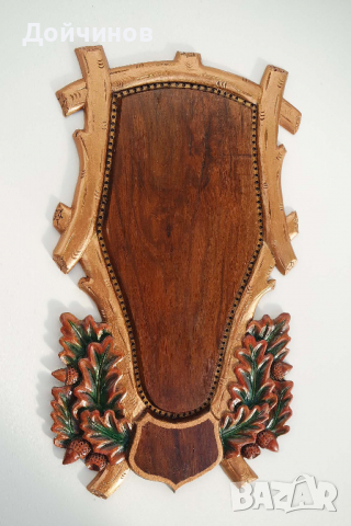 Поставка за ловен трофей на вълк - череп, снимка 1