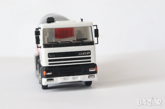 HERPA H0 1/87 DAF 95 БЕТОНОВОЗ МИКСЕР КАМИОН МОДЕЛ, снимка 4 - Колекции - 53655099
