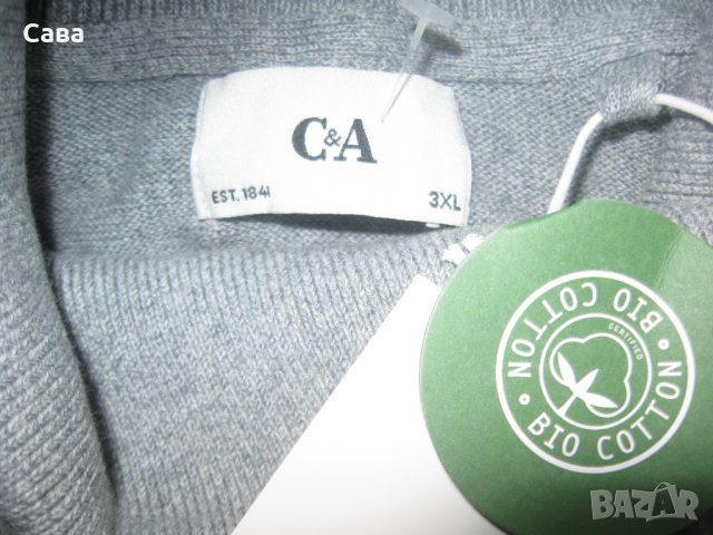 Поло C&A  мъжко,2-3-4ХЛ, снимка 8 - Пуловери - 44246911