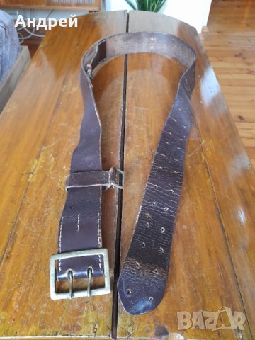 Стар Военен колан #4, снимка 2 - Антикварни и старинни предмети - 42122552